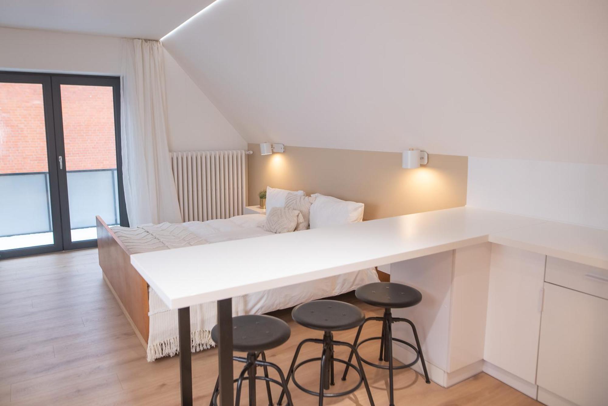 Hamburg Studio Fuer Bis Zu 4 Personen Exterior photo