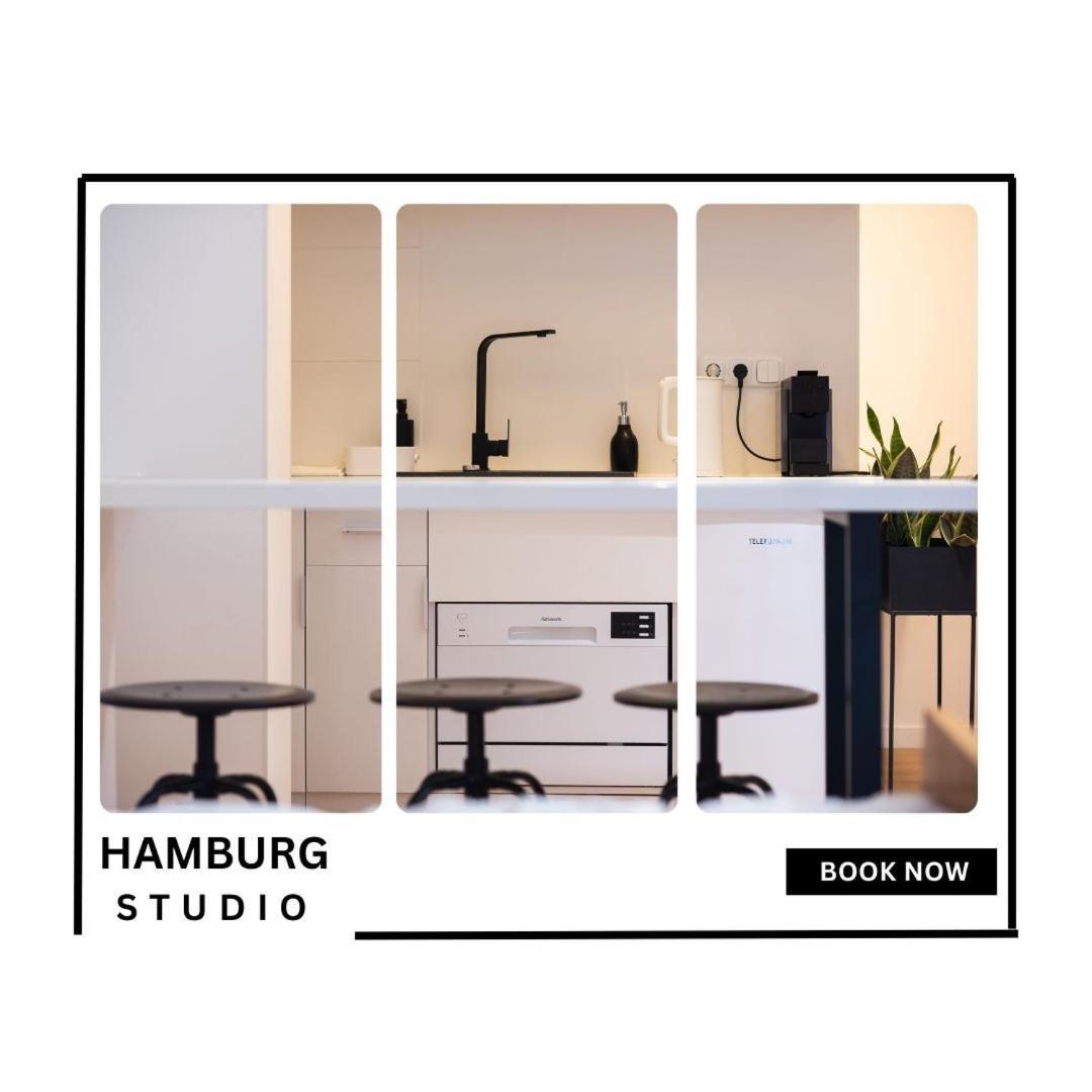 Hamburg Studio Fuer Bis Zu 4 Personen Exterior photo